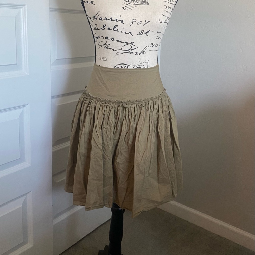 Vintage Gap Gathered Cotton Skirt